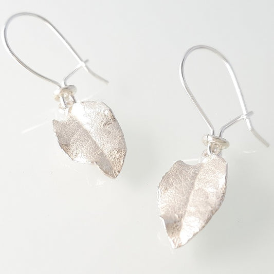 Blueberryleaf, earrings with hooks