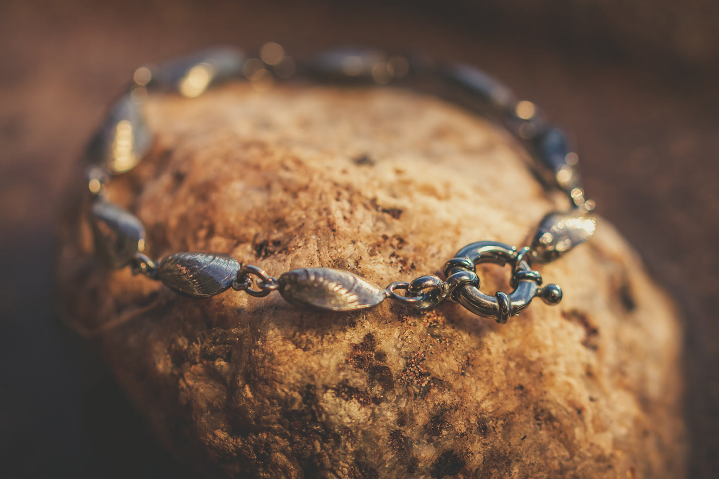 Blue mussle, small-size mussle bracelet